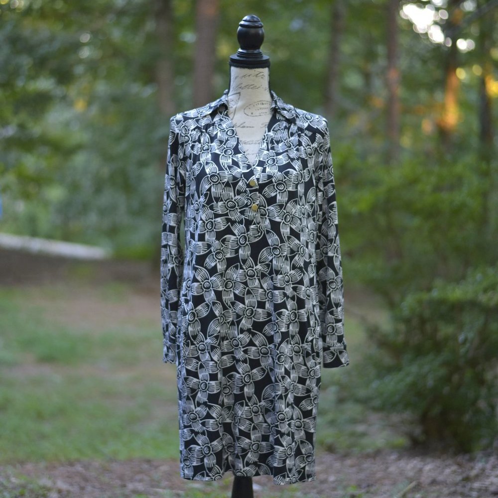 Diane Von Furstenberg silk floral dress